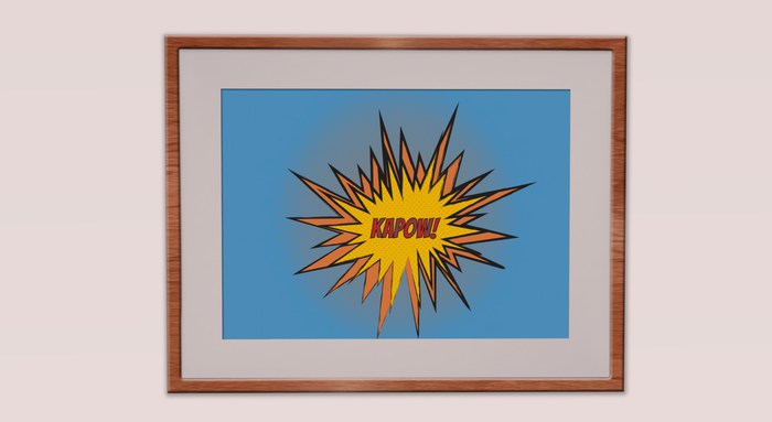 Kapow! 2 Cherry Frames