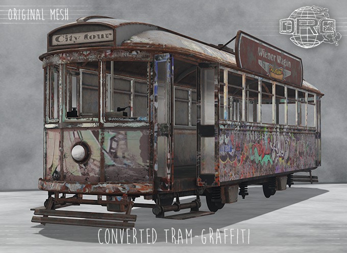 -DRD- Converted Tram - Tram Set (add)