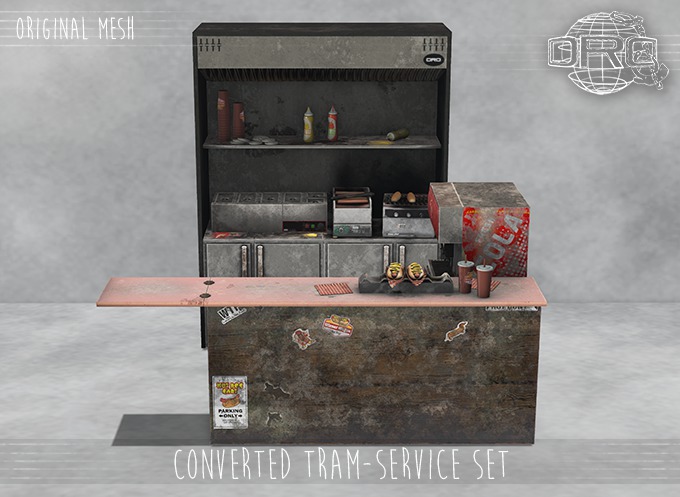 -DRD- Converted Tram - Service Set