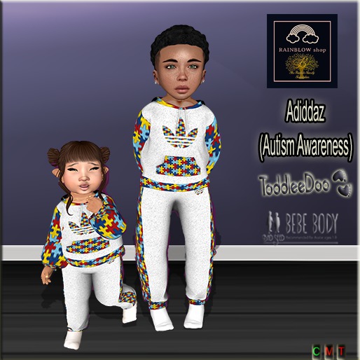 ((RBS)) Adiddaz (Autism Awareness)  (WEAR)