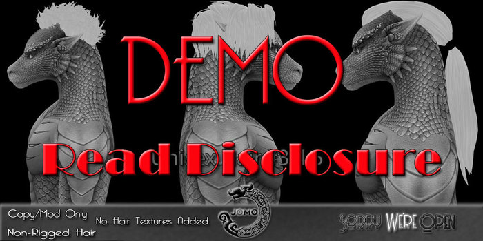 DEMO SWO Hair Unisex #3,4,5