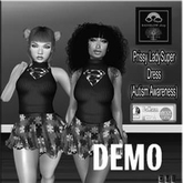 (RBS) Prissy LadySuper Dress(Autism Awareness)(DEMO)  (WEAR)