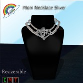((RBS)) Mom Necklace Sliver