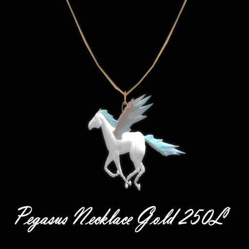 Pegasus Necklace Gold (Boxed)