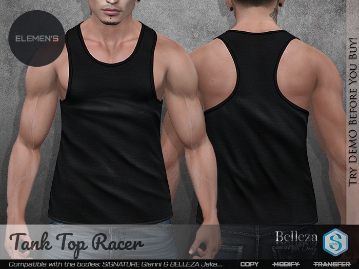 [ELEMEN'S] Tank Top Racer - FATPACK