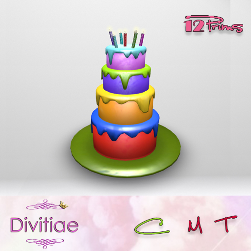 *CK* CAKE  RAINBOW B