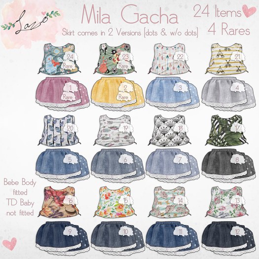 ~Lazo - Mila Top - 21 - B (boxed)