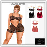 [AF] 10 Black Lace  Dress 4 textures