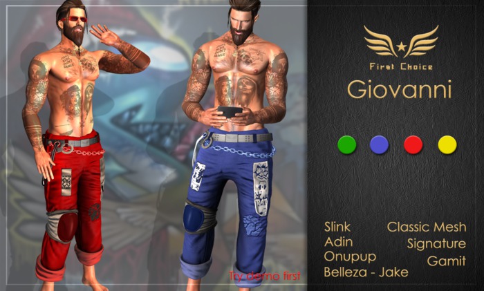 -= F.C. Giovanni Pants Set =-