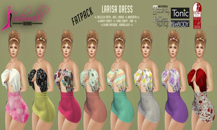 [FASHIONABLE] Larisa Dress FatPack