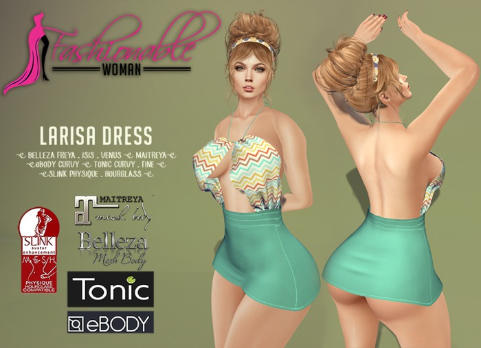 [FASHIONABLE] Larisa Dress (5) Box