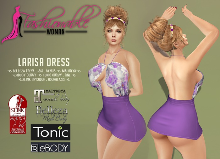 [FASHIONABLE] Larisa Dress (7) Box