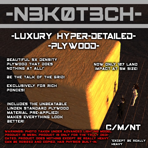 [-NT-] Hyper-Complex Plywood [Boxed]