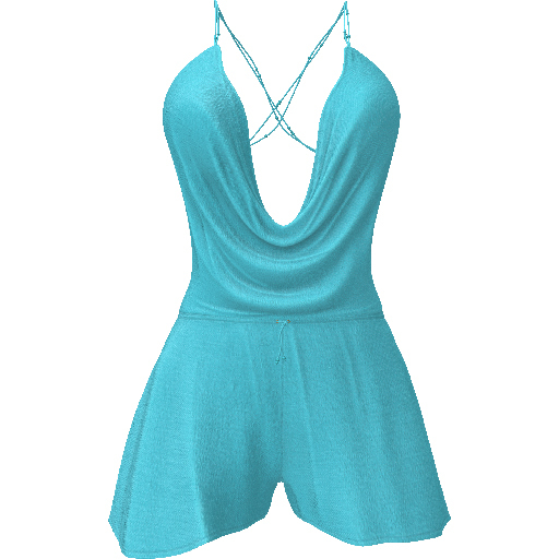 !PCP :: Lynn Romper [Turquoise]