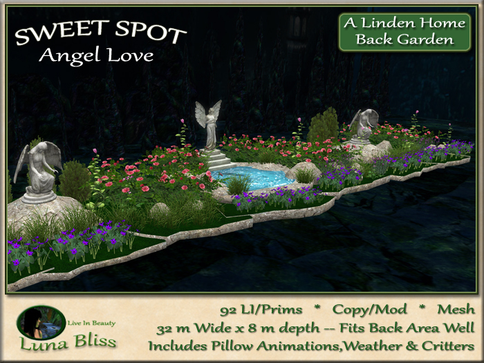 Angel Love SWEET SPOT - Back Garden (boxed)