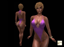Purple Hot SwimSuit MAITREYA
