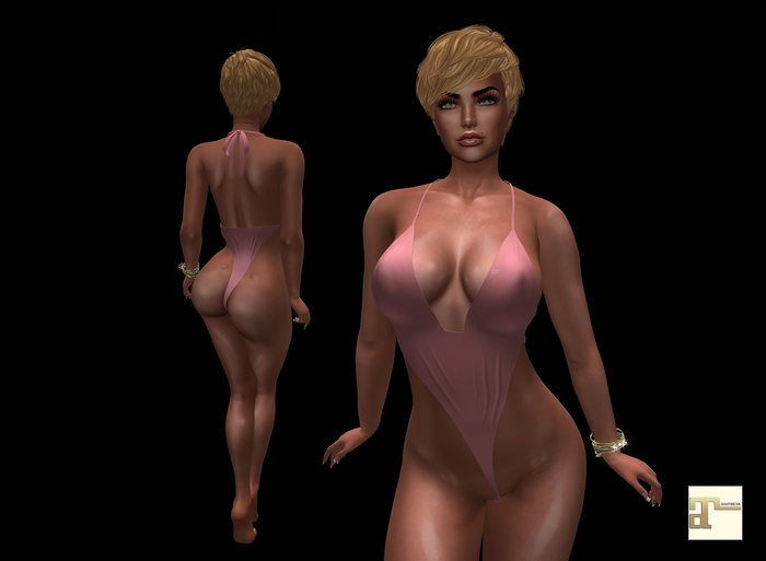 Pink Hot SwimSuit MAITREYA