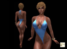 Blue Hot SwimSuit MAITREYA