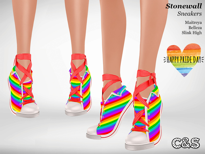C&S Stonewall Sneakers - Maitreya High, Slink High and Belleza High