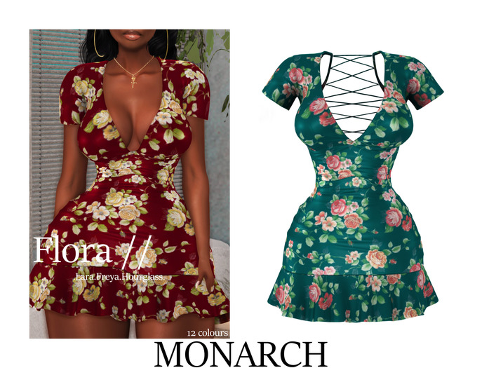 {Monarch} Flora Dress // #1