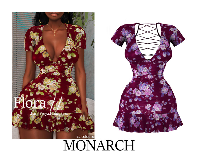 {Monarch} Flora Dress // #4