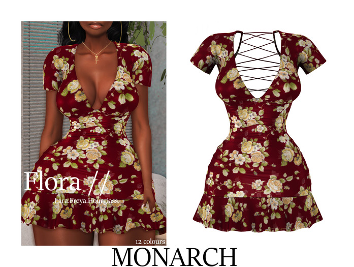 {Monarch} Flora Dress // #5