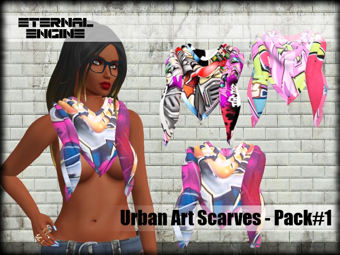 EE - Urban Art Scarves - pack 1