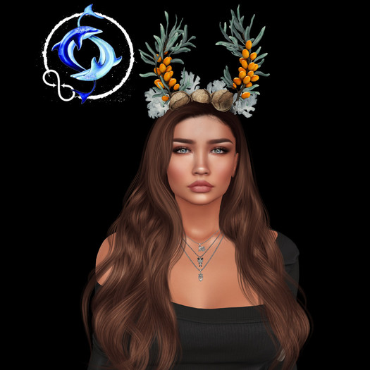 *LODE* Head Accessory - Silverblue [original]