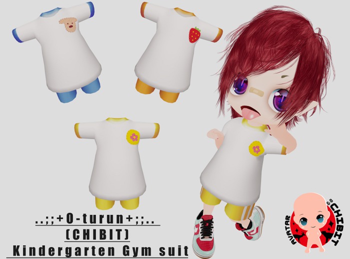 ..;;+O-turun+;;.. (CHIBIT) Kindergarten Gym suit