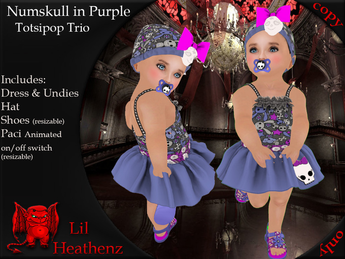 ~LH~Numskull in Lavendar (Box) Add