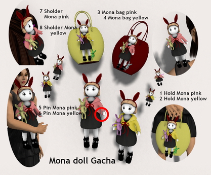 Second Life Marketplace - Mona Doll Box 1