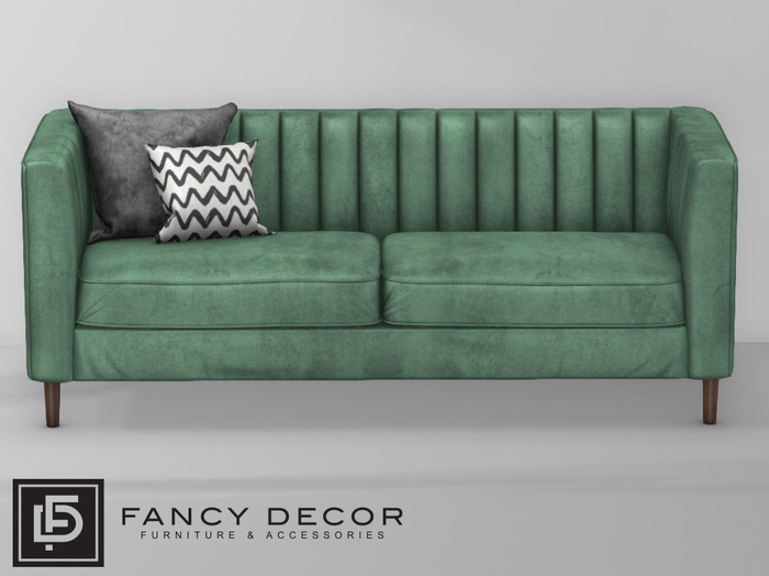 Fancy Decor: Harper Sofa - Green (pg)