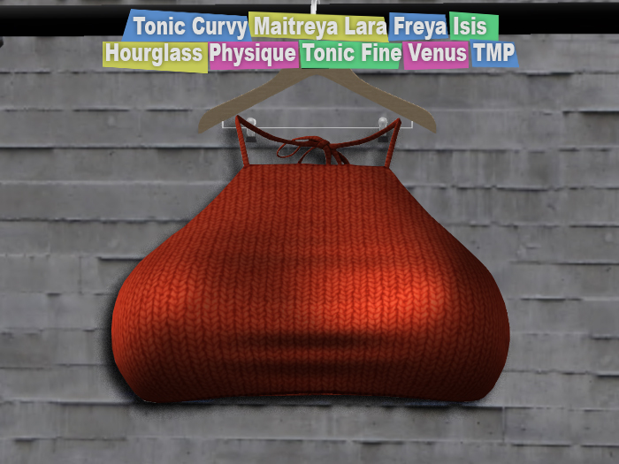 TF: Crop Top Dark Orange