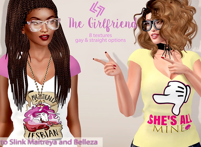 LEGENDAIRE GIRLFRIEND T SHIRT