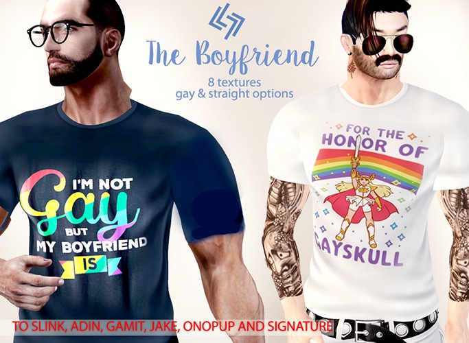 LEGENDAIRE BOYFRIEND T SHIRT