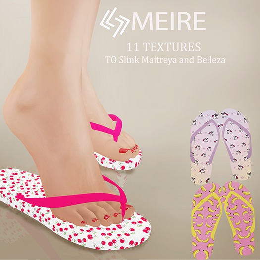 LEGENDAIRE MEIRE PRINTED FLATS