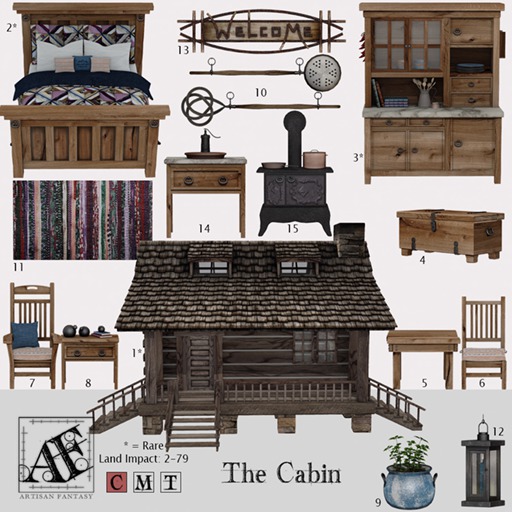 *AF* The Cabin 05 - Dining Table