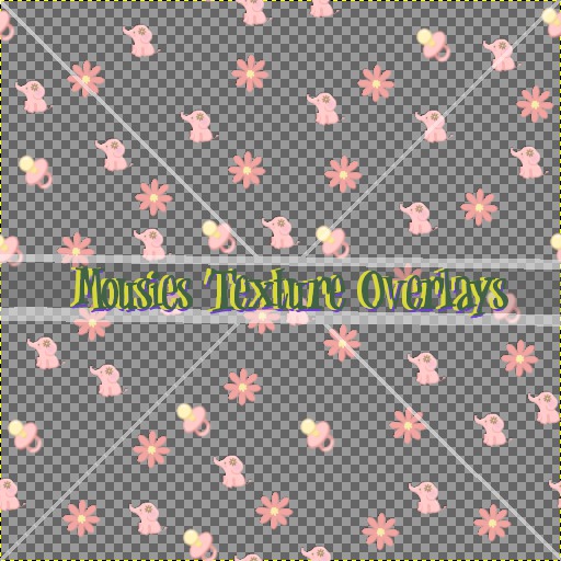 pink elephants overlay