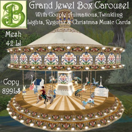 BGD Grand  Jewel Box Carousel