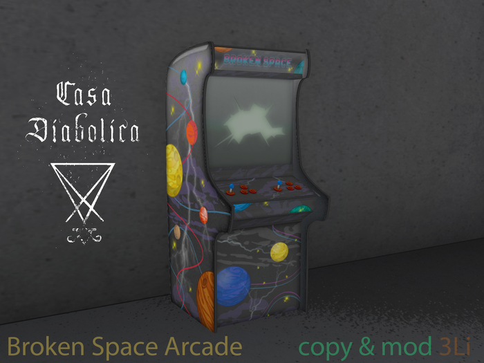 Broken Space Arcade (Casa Diabolica) box