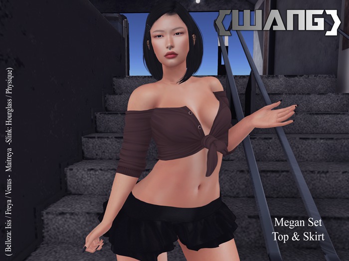 WANG - MEGAN TOP + SKIRT (ADD)
