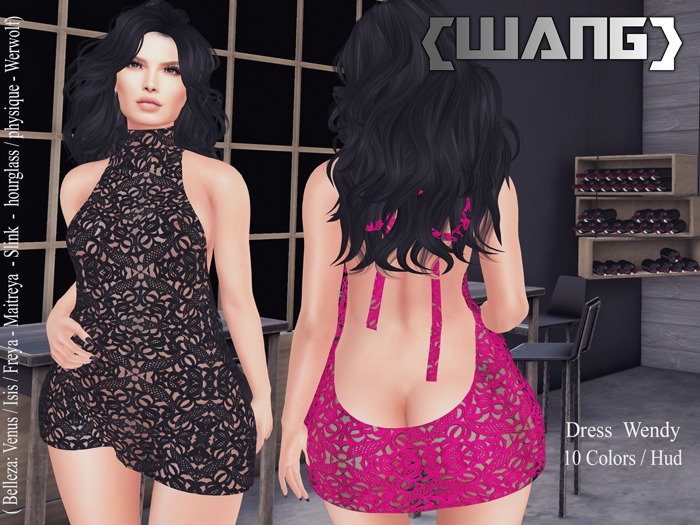 WANG - Dress  Wendy HUD 10 Laces (ADD)