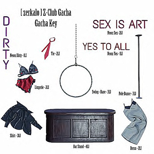 [ zerkalo ] Z-Club Gacha - Tie