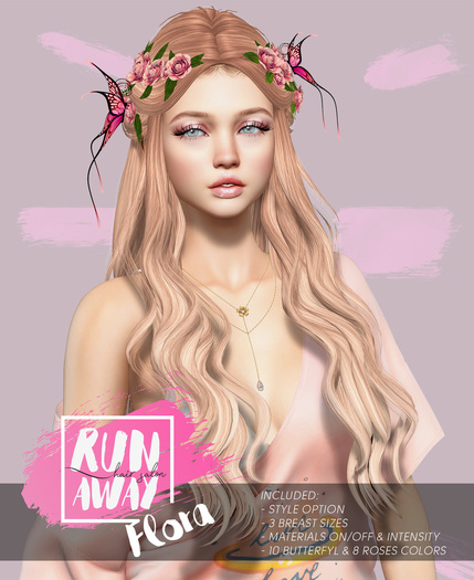 [RA] Flora Hair - Colorful