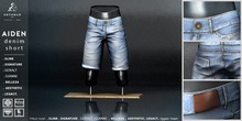 not so bad . mesh . AIDEN denim shorts . 
