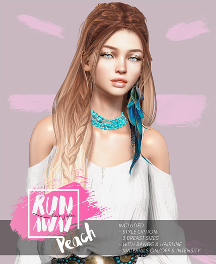 [RA] Peach Hair - Ombres