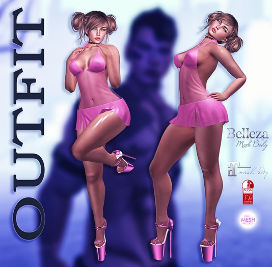 J.C OUTFIT # 111 # Pink