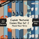 *Cupids Textures * 20 OCEANS BLUE SET 2