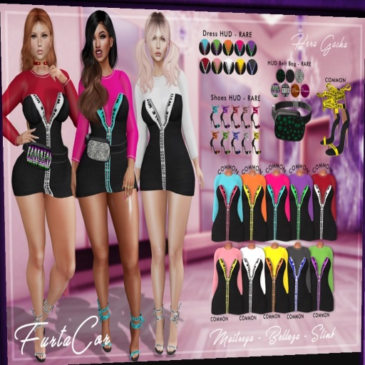 ::FurtaCor::Hera Shoes - Yellow - Maitreya - COMMON