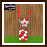 Canada Day - Mini Column Balloons